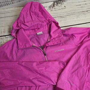 Columbia Women's XL‎ Switchback III Lightweight Full Zip Pink Jacket Packable